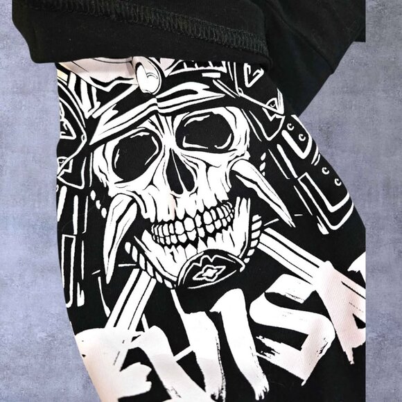 Authentic Evisu Skull Long Sleeve Street Fashion T- Shirt -S - Picture 9 of 10